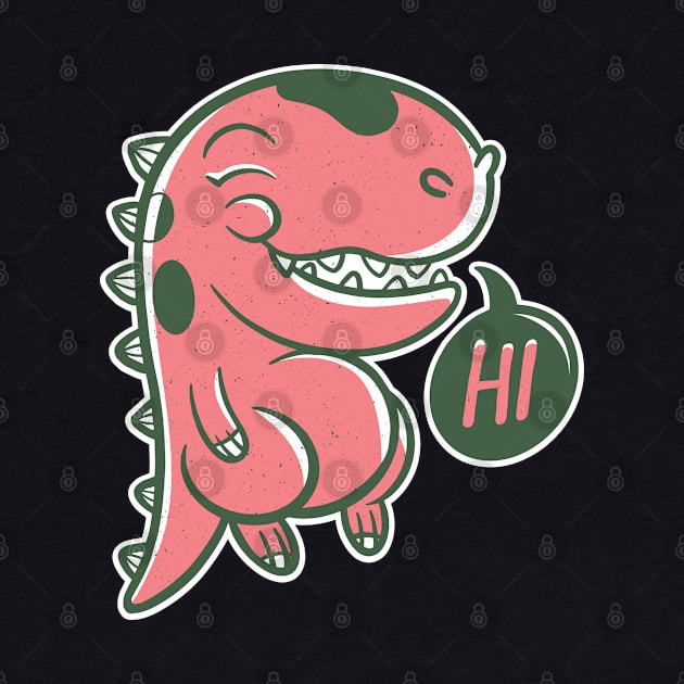 Hi - Baby Dinosaur by LR_Collections